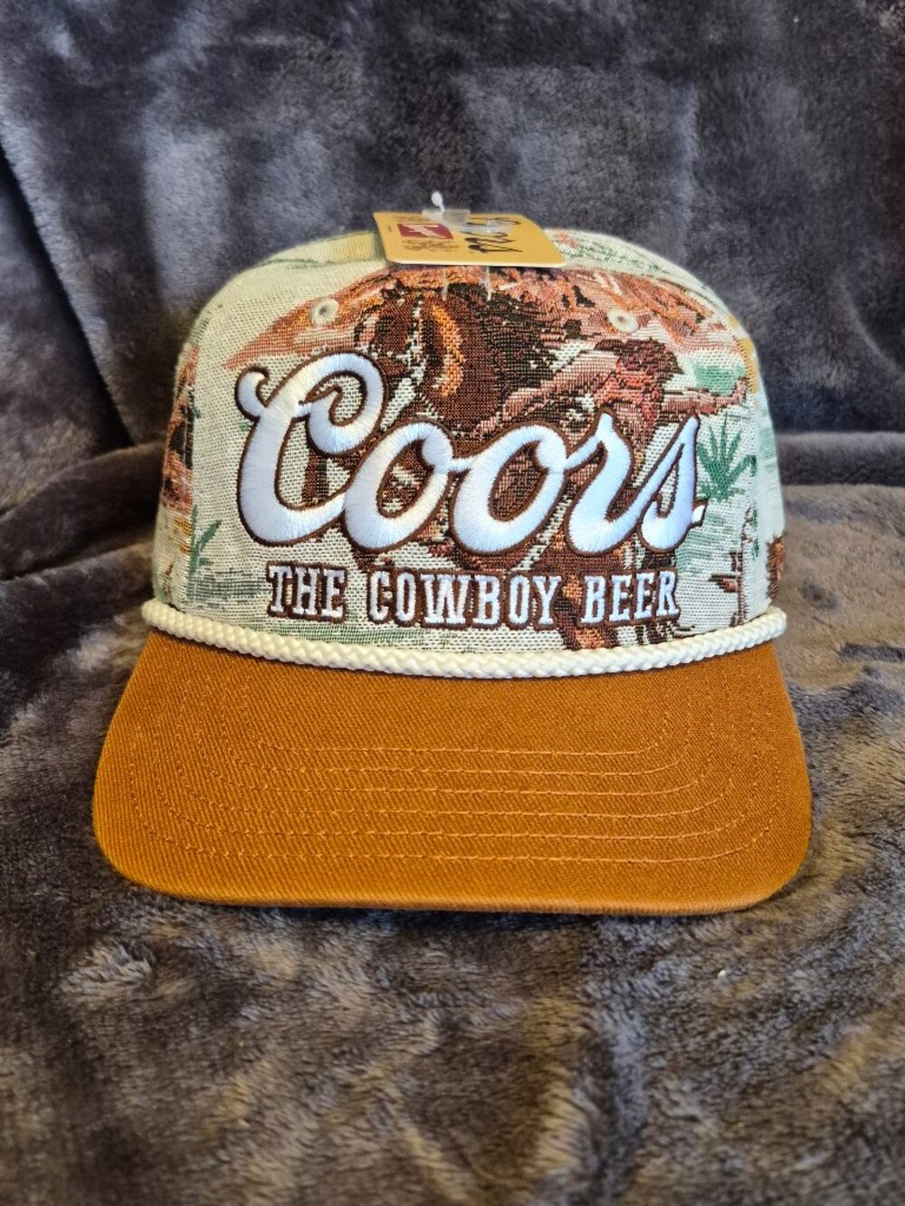 Coors Banquet The Cowboy Beer Adjustable Hat Cap